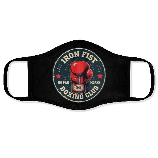 Vintage Boxing Club Training Face Masks
