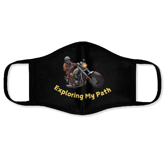 Road Trip - Exploring My Path Face Masks