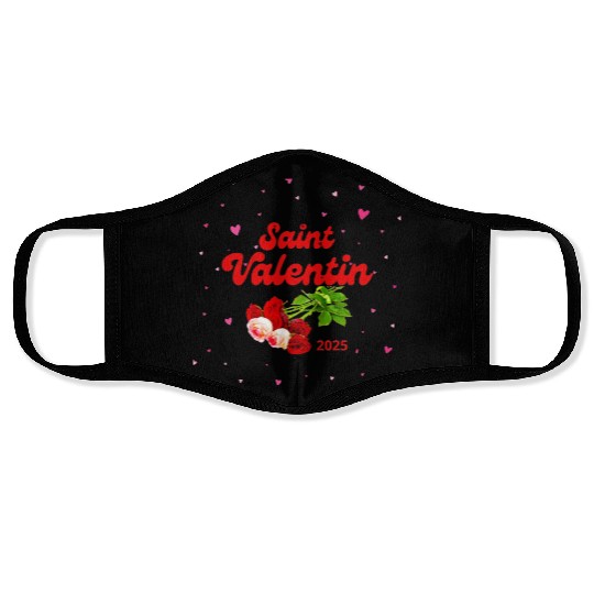 Saint Valentin Face Masks