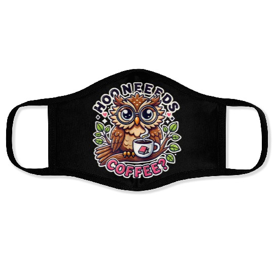 Clever Owl Brew Face Masks