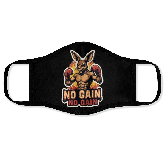 Kangaroo Kickboxing Gym Face Masks