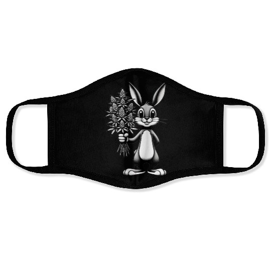 420 Blaze Bunny Bouquet - Cannabis Companion Face Masks