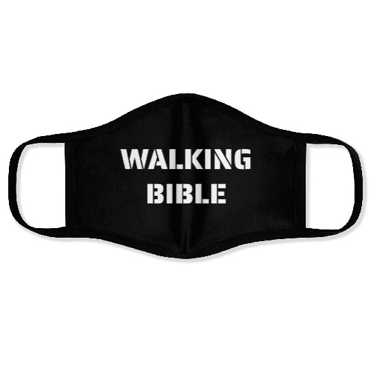 Walking Bible Collection Face Masks