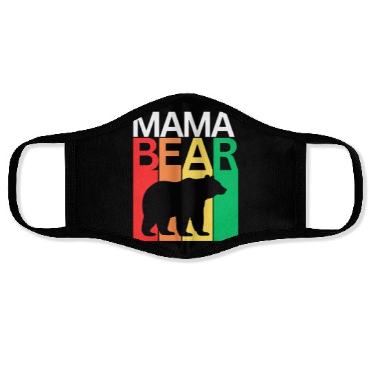 Mama Bear Face Masks