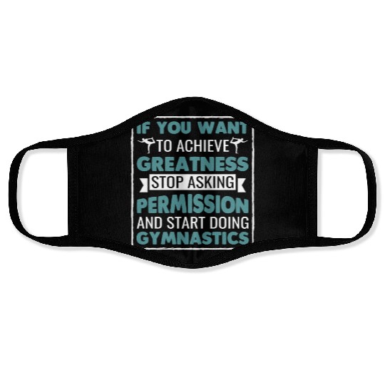 Gymnastics Gym Fitness Sports Training Face Masks