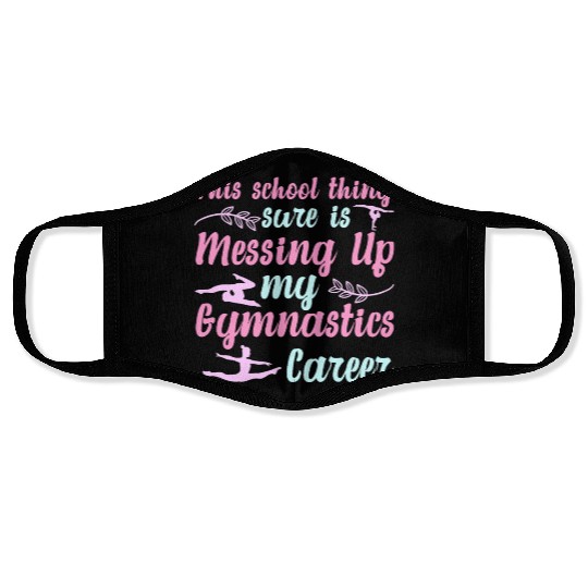 Gymnastics Gym Fitness Sports Training Face Masks