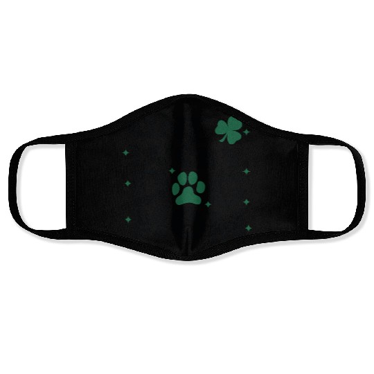 One Lucky Dog Mom Face Masks