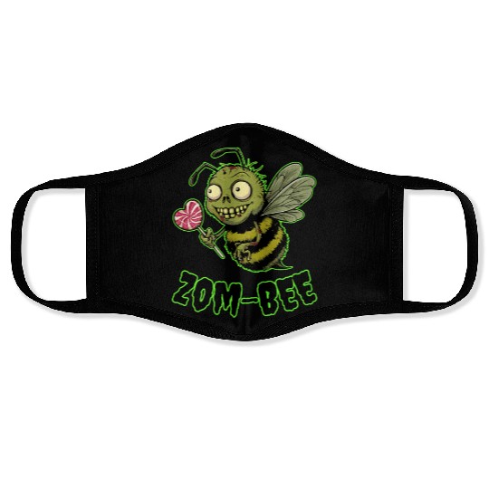 Zom-BEE Funny Punny Zombie Bee Face Masks