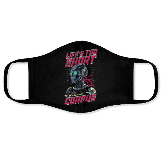 Computer Linguist Face Masks