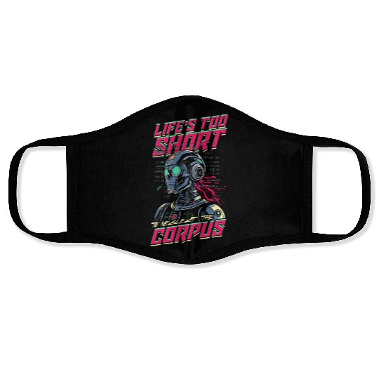 Computer Linguist Face Masks