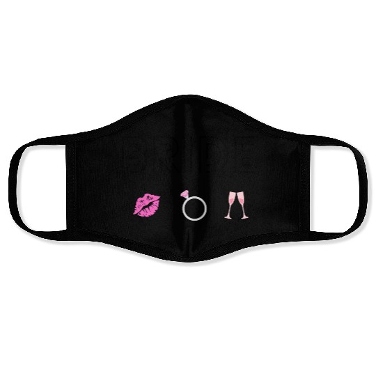 Bride wedding Face Masks