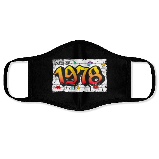 Retro Classic 1978 Graffiti – 47 Years of Face Masks