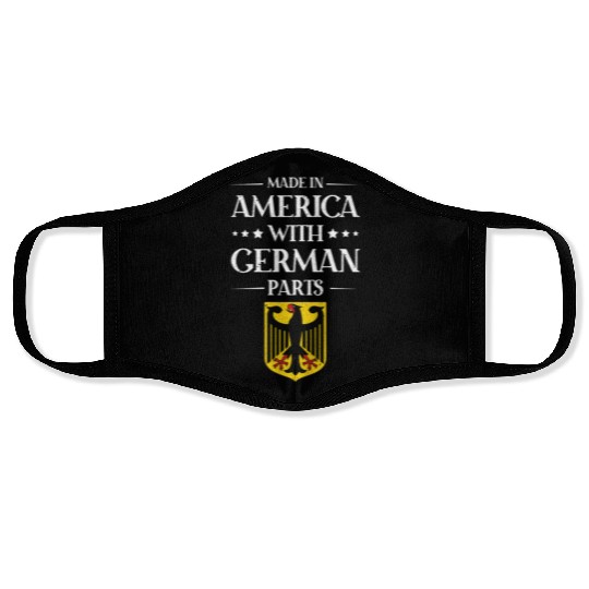 Made In America With German Parts US Face Masks