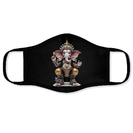 Ganesha, Hindu God Face Masks