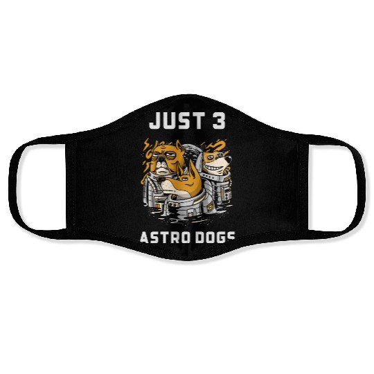 Just 3 Astro Dogs Best Selling Face Masks