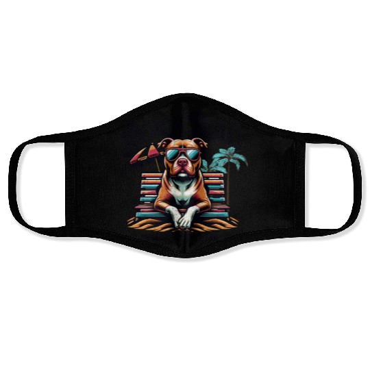 Beach Bully Face Masks