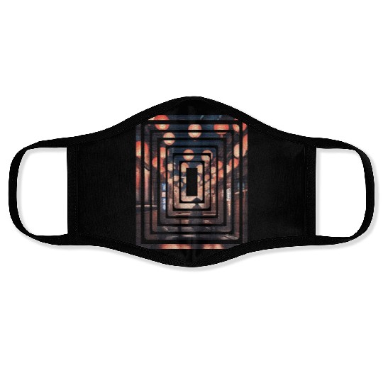 City of Lights Face Masks
