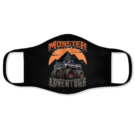 MONSTER ADVENTURE Face Masks