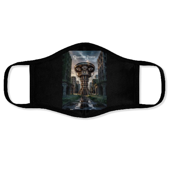 Quantum Power – 16th Century Sci-Fi Machine in Pos Face Masks