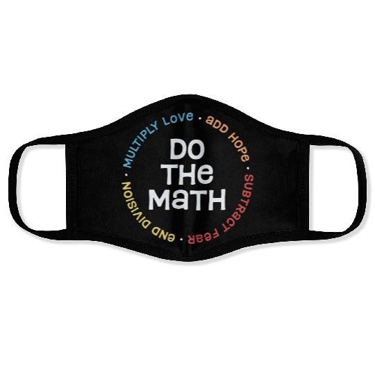 End Division Do the Math Face Masks