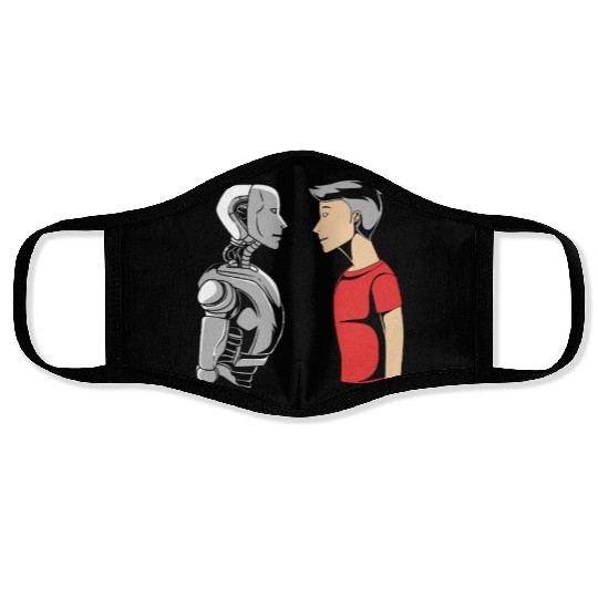 Artificial Intelligence Human AI Face Masks