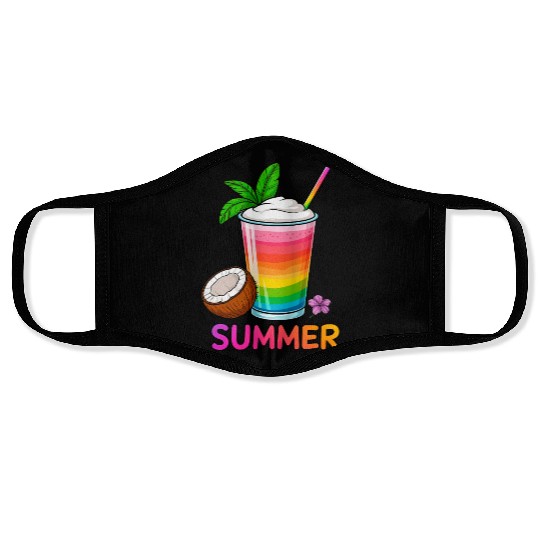 Summer Beach Cocktail Face Masks