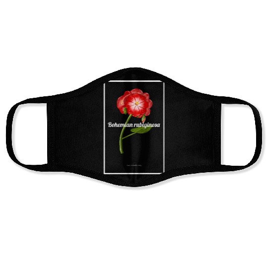 Bohemian rubiginosa Face Masks