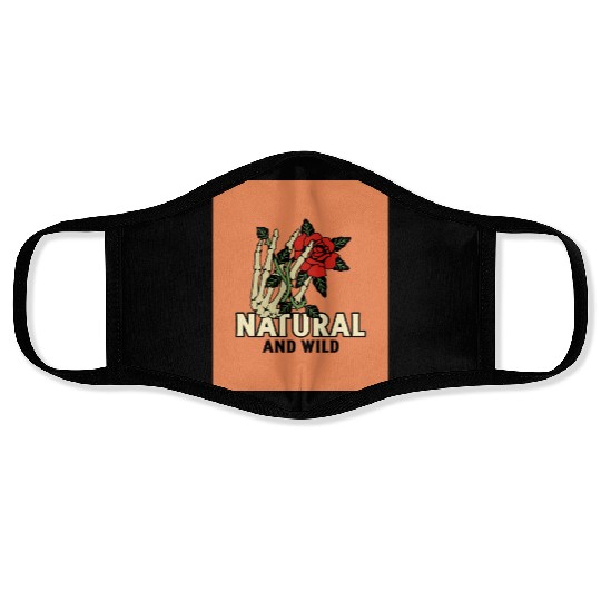 Face Masks design creator natural&wild