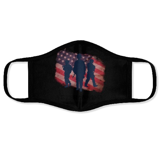 Memorial Day Patriotic Face Masks