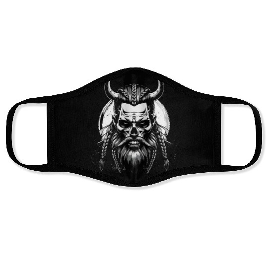 Viking Warrior Man Odin Thor Norman Walhalla Face Masks