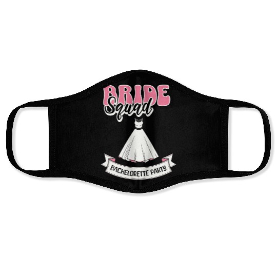 Bride squad. Face Masks