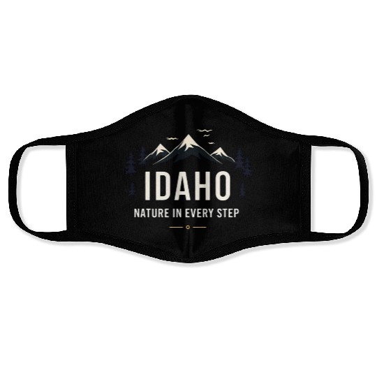 Idaho Nature In Every Step (2) Face Masks