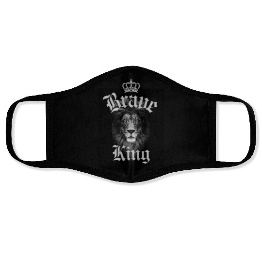 Majestic Lion King Face Masks