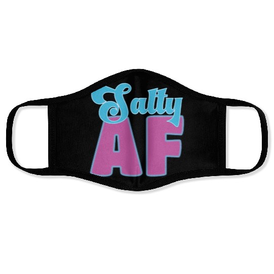 Salty AF – Bold, Beachy, and Unapologetically Chil Face Masks