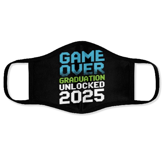 Game Over – Graduation Unlocked 2025 Face Masks Gift