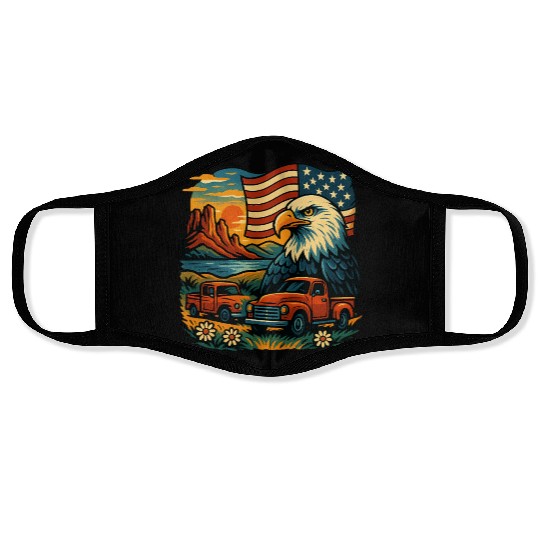 Eagle Glory Face Masks
