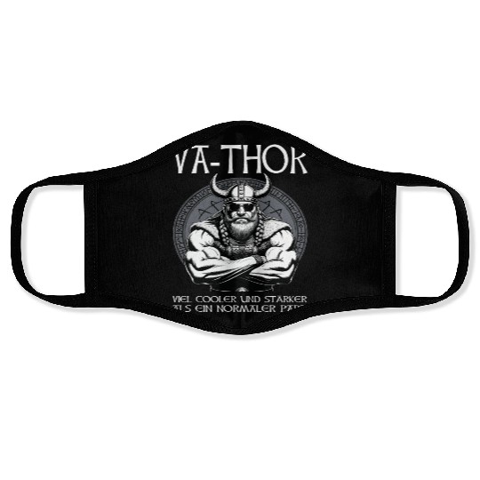 Viking Warrior Man Odin Thor Norman Walhalla Face Masks