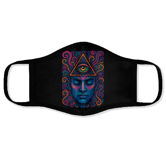 Third Eye Activation Face Masks – Psychedelic