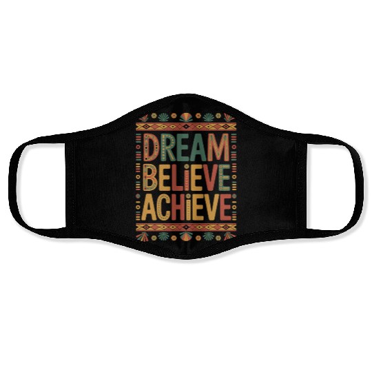 Dream Believe Archive, Juneteenth Celebration Face Masks