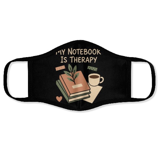 Journaling Aesthetic Creative Planner Life Writing Face Masks