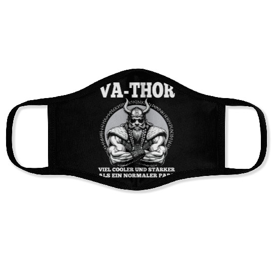 Viking Warrior Man Odin Thor Norman Walhalla Face Masks