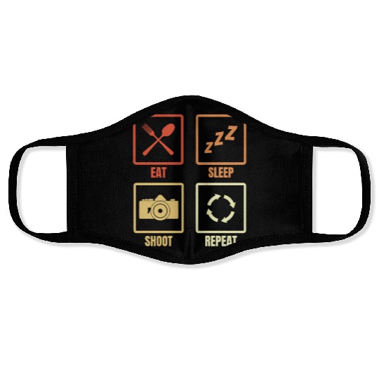 Daily Routine Photography Face Masks