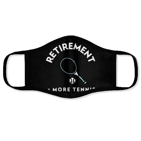 Retirement = More Tennis Face Masks