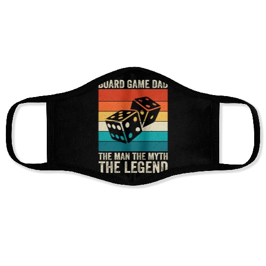 Board game dad Face Masks