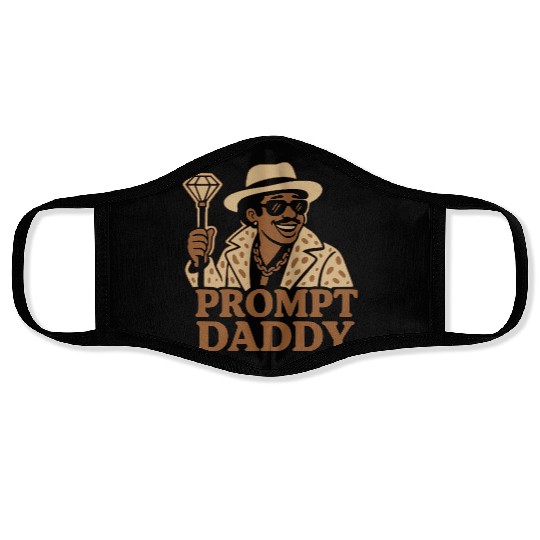 Prompt Daddy Face Masks