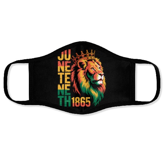 Juneteenth 1865 Face Masks