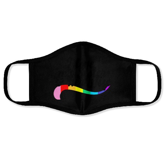 I love my sister & her wife gay sibling pride LGBT Face Masks