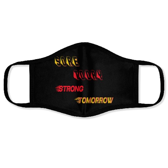 Gym Motivation Face Masks for Women & Men.