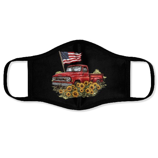 American Flag Face Masks