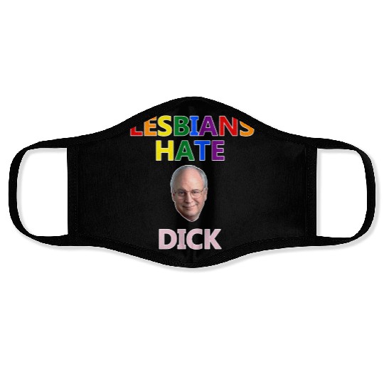 Lesbians Hate Dick Face Masks